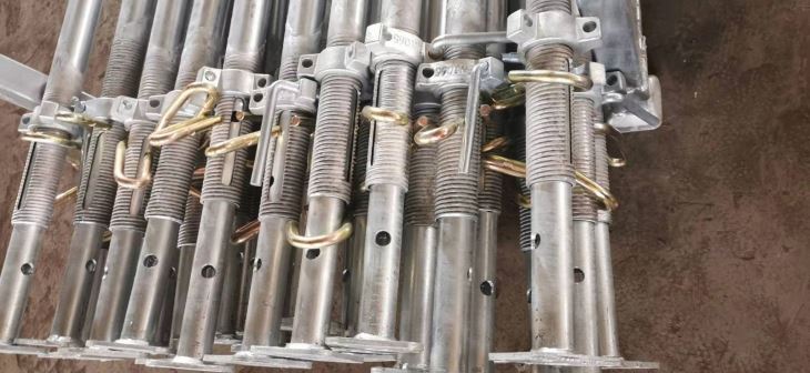 Heavy Duty Steel Props Support Shoring System For Scaffolding
