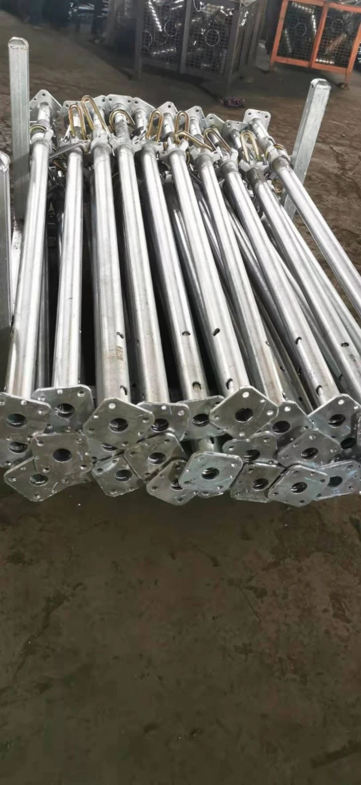 Heavy Duty Steel Props Support Shoring System For Scaffolding